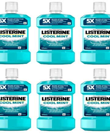 Listerine Cool Mint Mild 500ml by 6