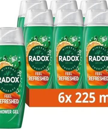 Radox Feel Refreshed Shower Gel (225ml by 6)