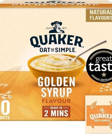 Quaker Oat So Simple (Golden syrup) 60 sachets