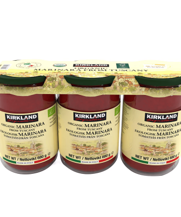 Kirkland Organic Marinara Sauce 3 by 680g