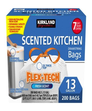 Kirkland Scented Kitchen bags 200 bags