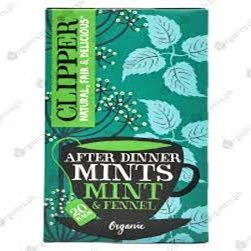 Clipper After mint & Fennel Infusion 20 bags