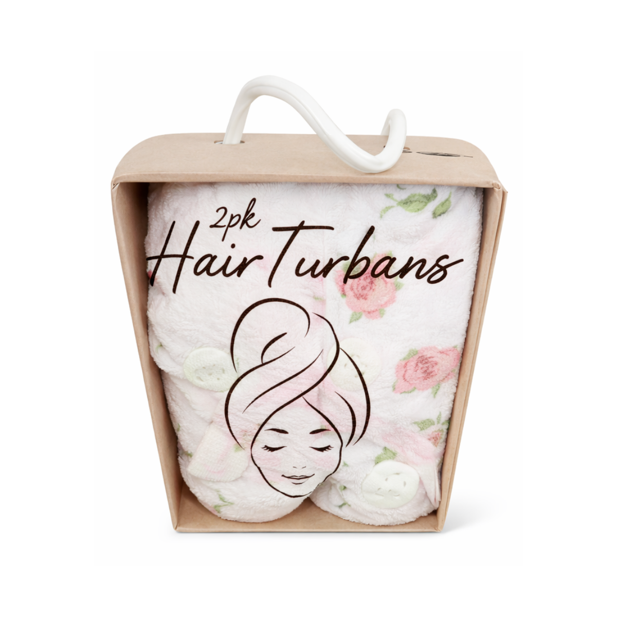 Primrose 2 Packs Hair Turban