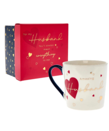 Amazing Husband Glass Mug