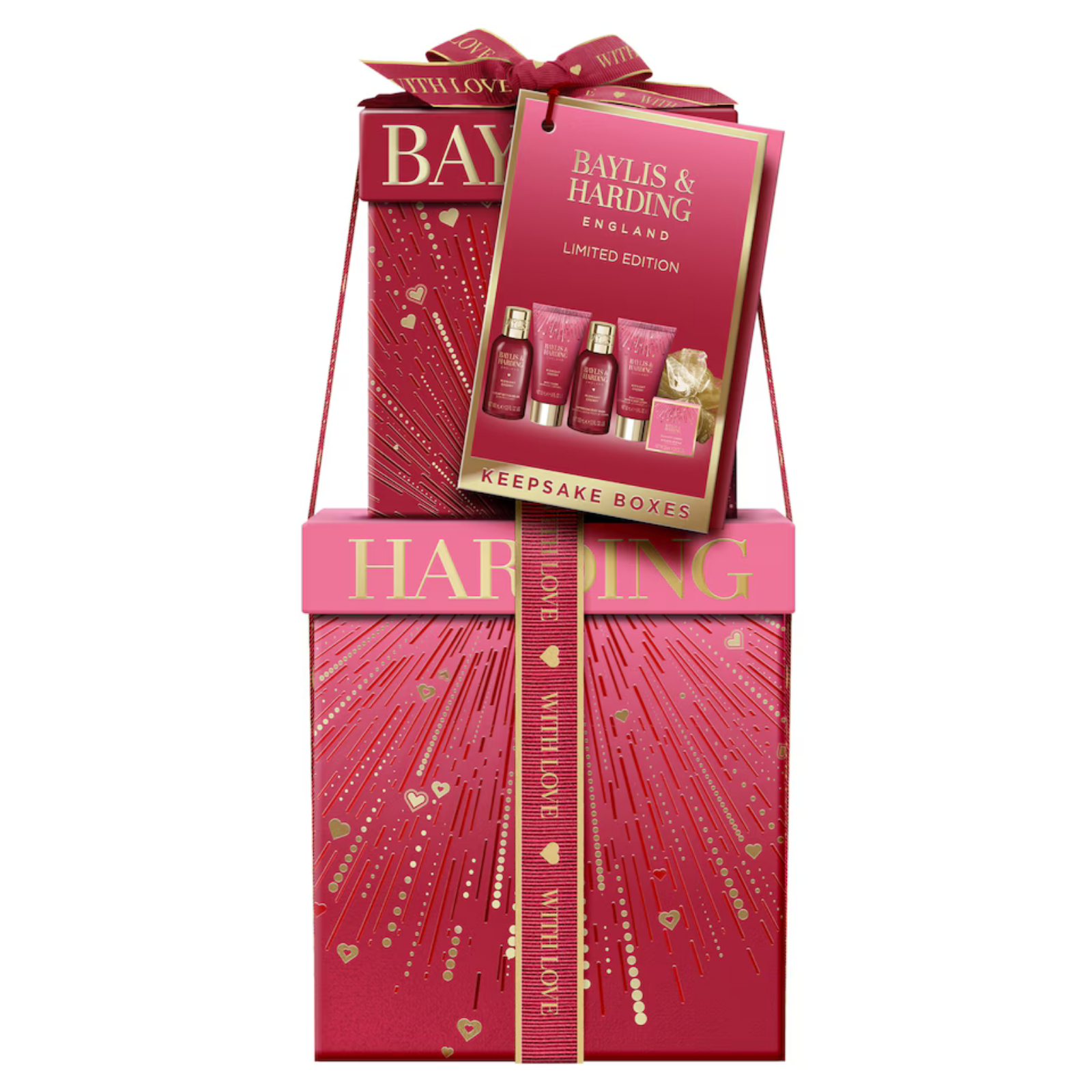 Baylis & Harding Midnight Cherry Collection Limited Edition- Keepsake Duo Box