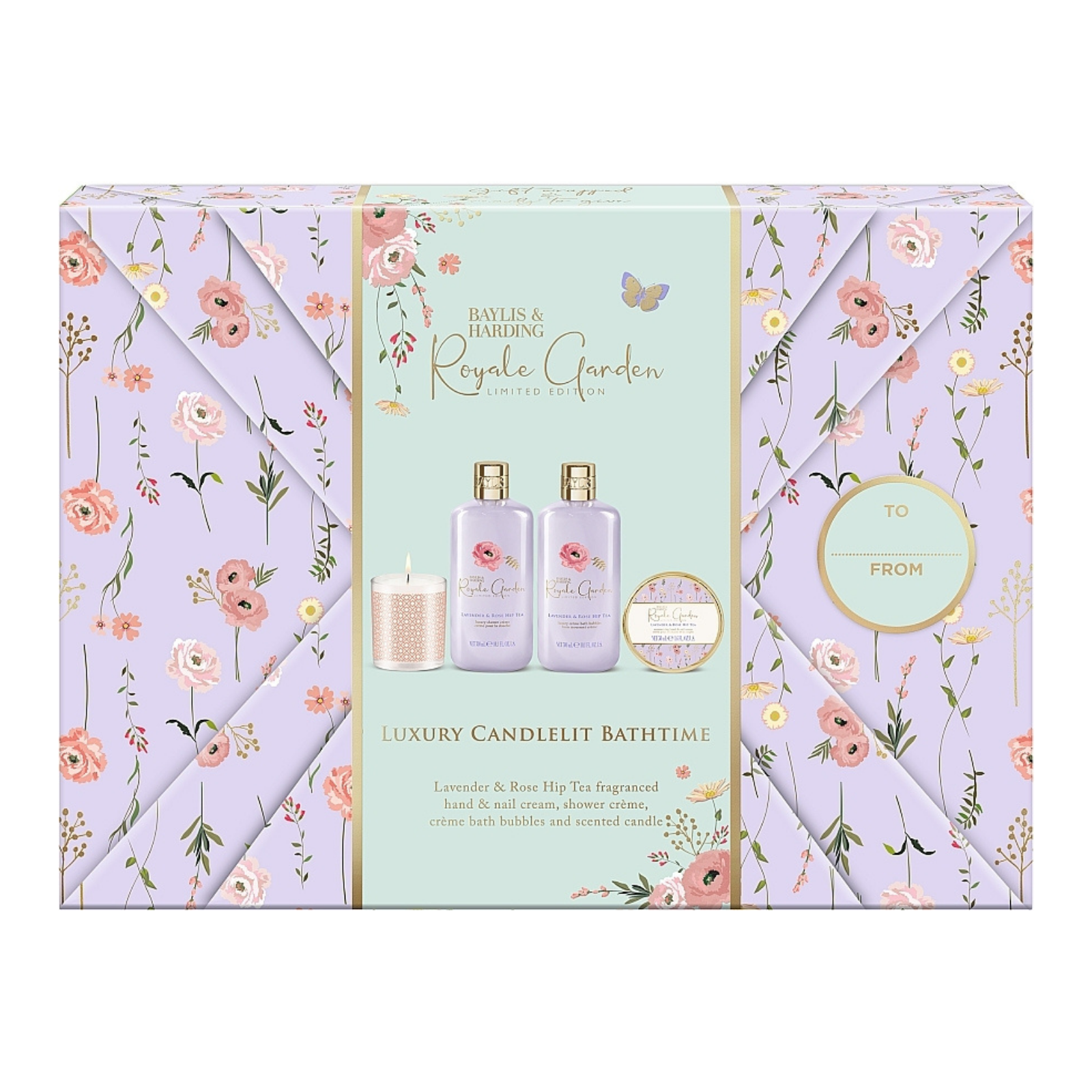 Baylis & Harding Royale Garden Limited Edition Luxury Candlelit Bathtime