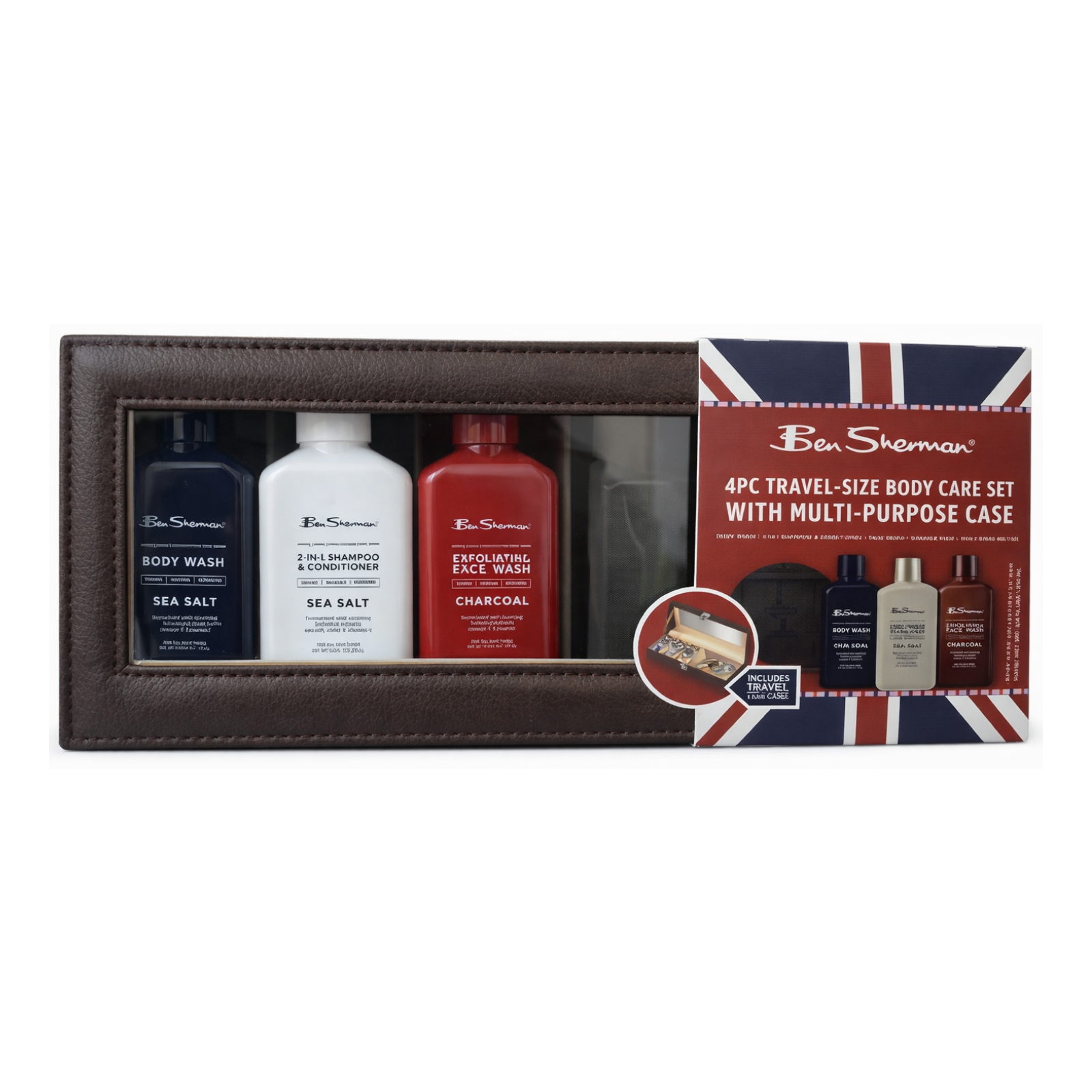 Ben Sherman 4Piece Travel Size Body Care Set