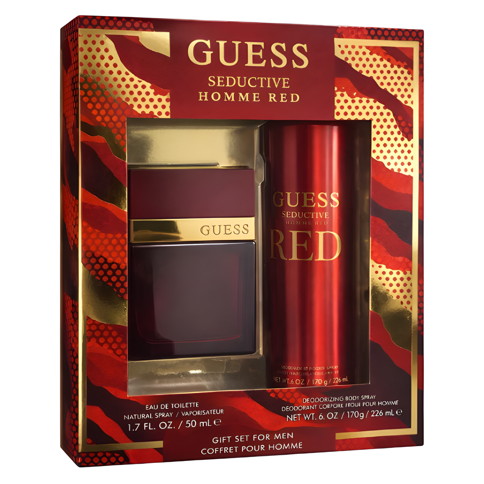 Guess Seductive Homme Red Gift Set For Men
