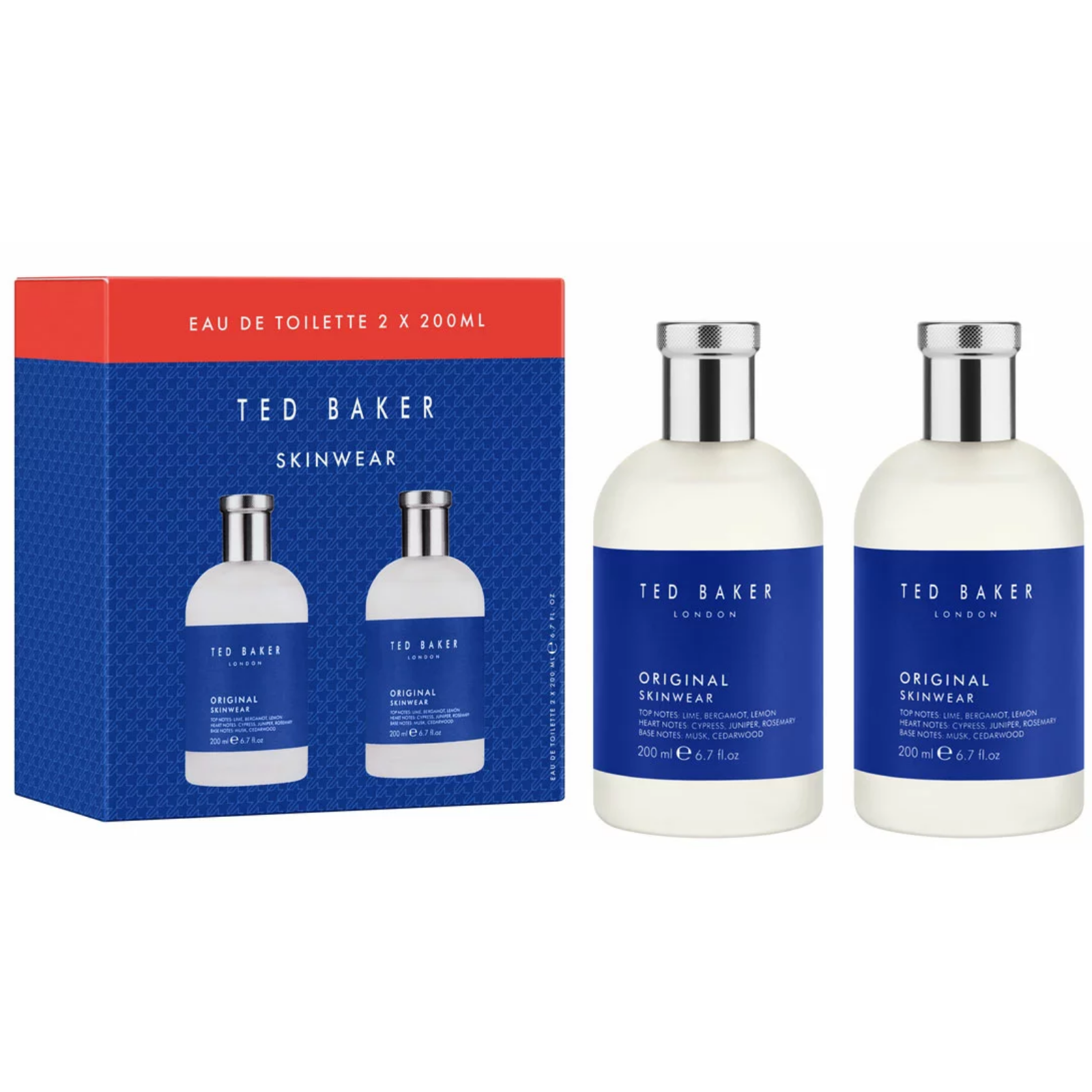 TED BAKER EAU DE TOILETTE 2X75ML