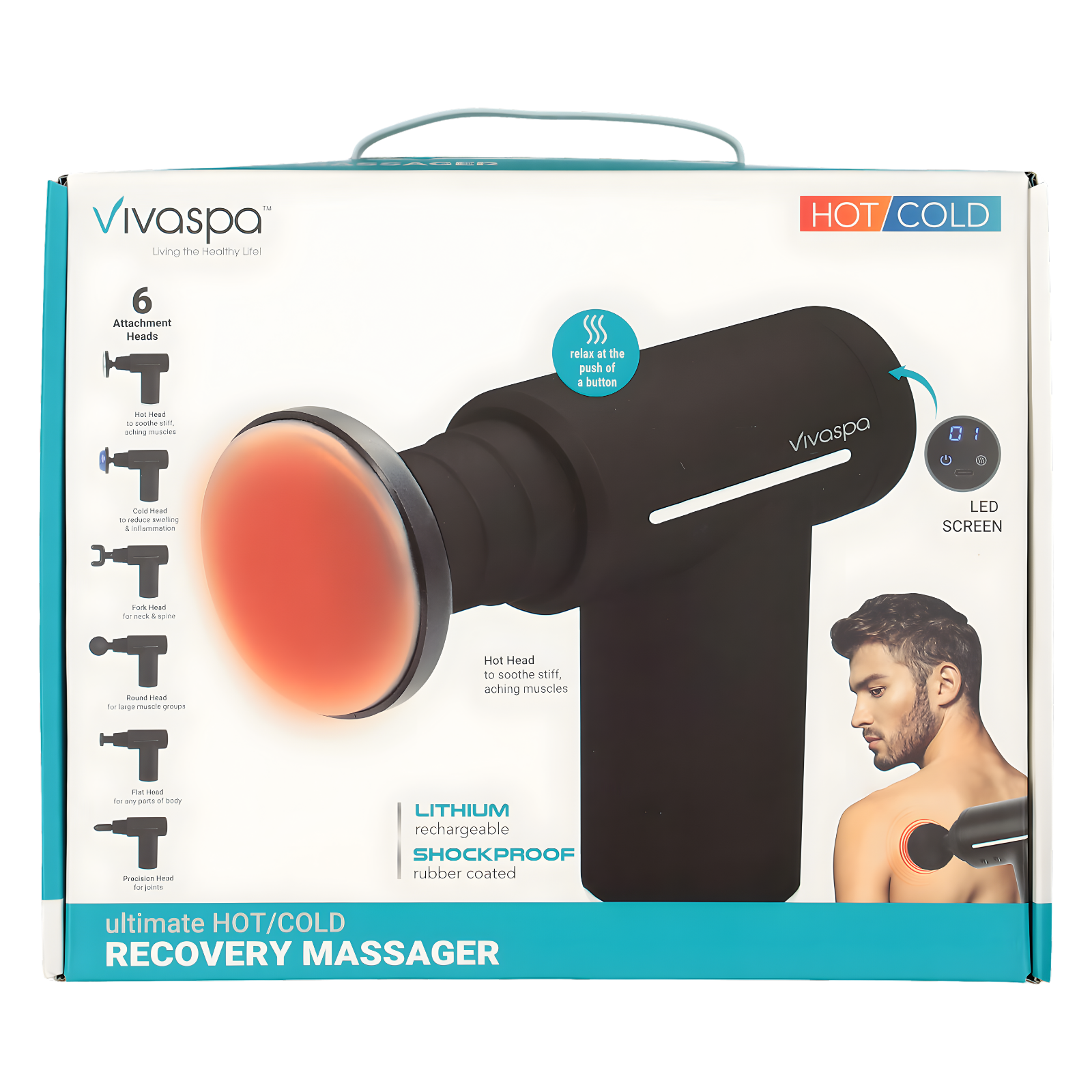 Vivaspa Ultimate Hot & Cold Recovery Massager
