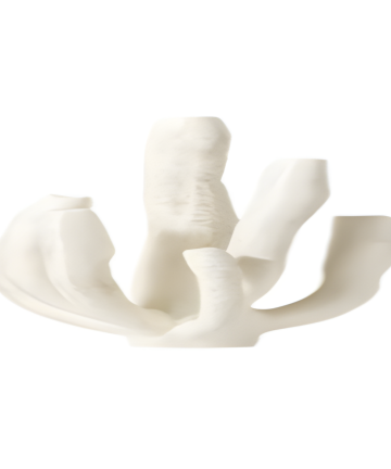 White Desk Ornament - RHYS003