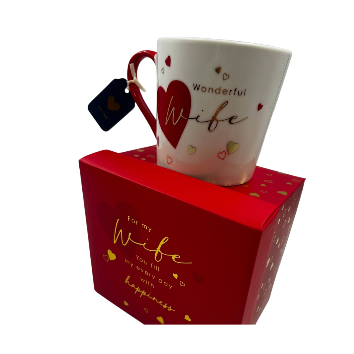 Wonderful Wife Glass Mug