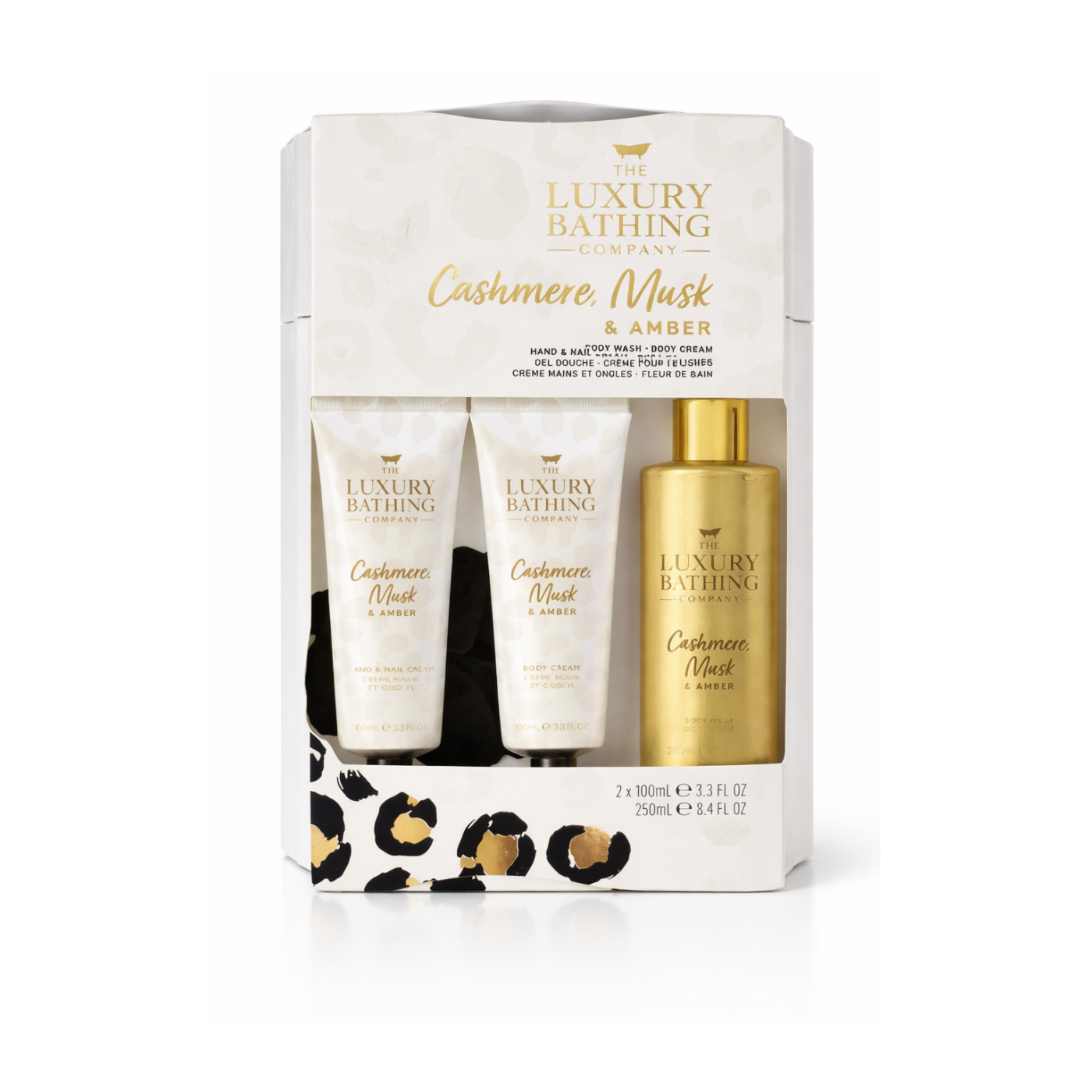 The Luxury Bathing Company Cashmere Musk & Amber Tin